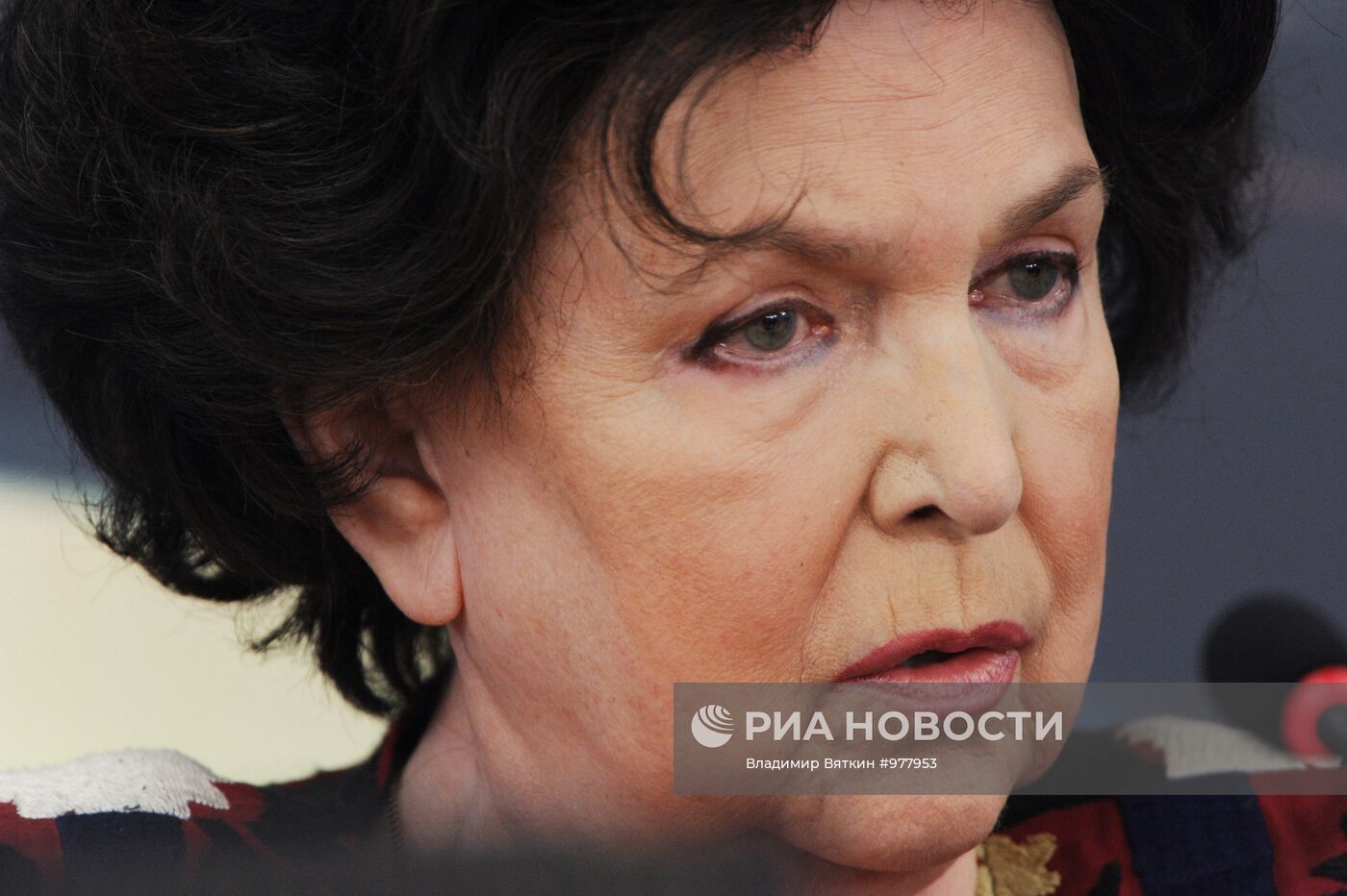Пресс-конференция народной артистки СССР Галины Вишневской