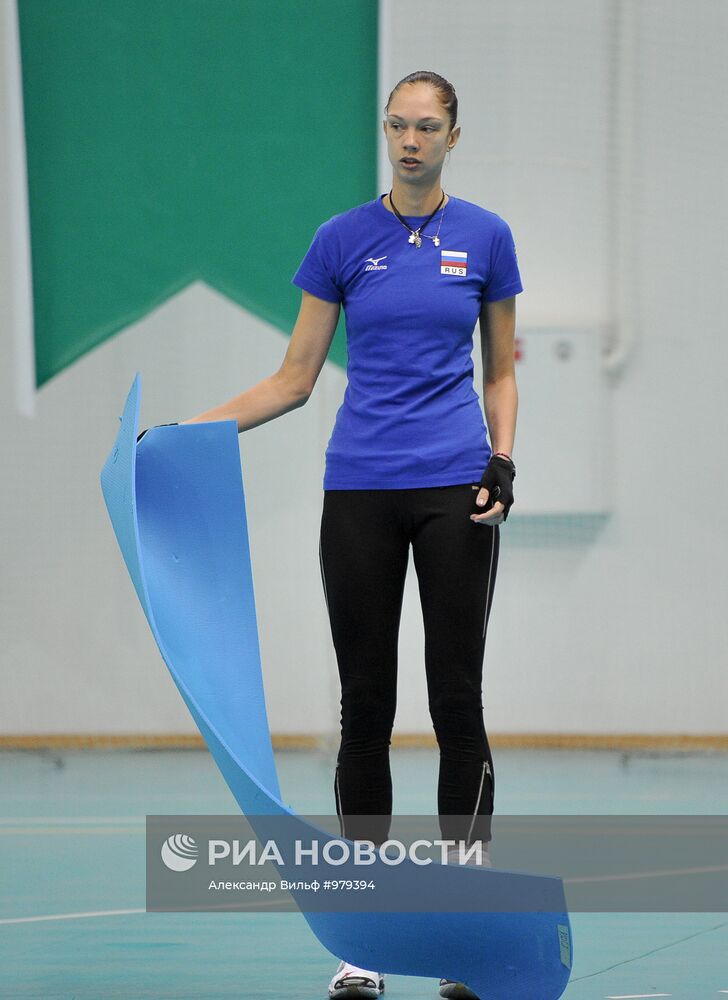 Волейбол. Тренировка женской сборной России