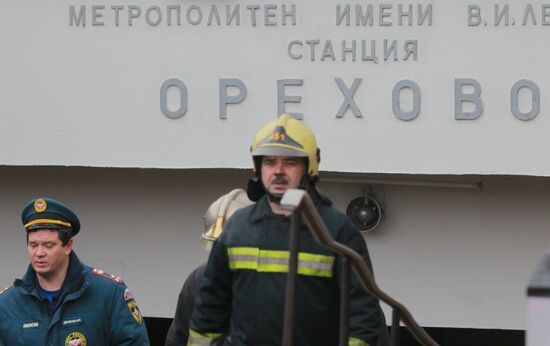 Возгорание в тоннеле на Замоскворецкой линии московского метро