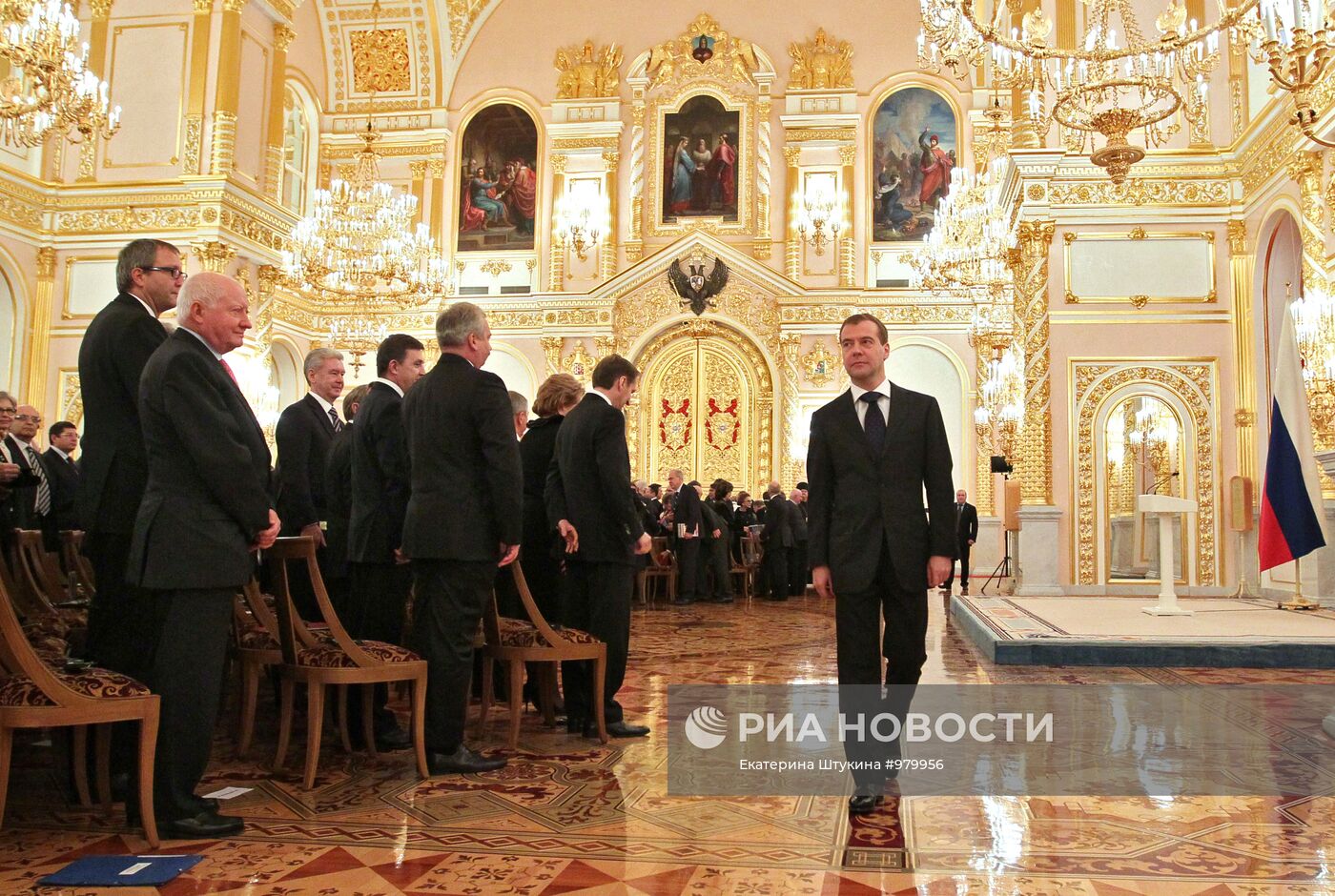 Д.Медведев провел заседание в честь 20-летия КС РФ
