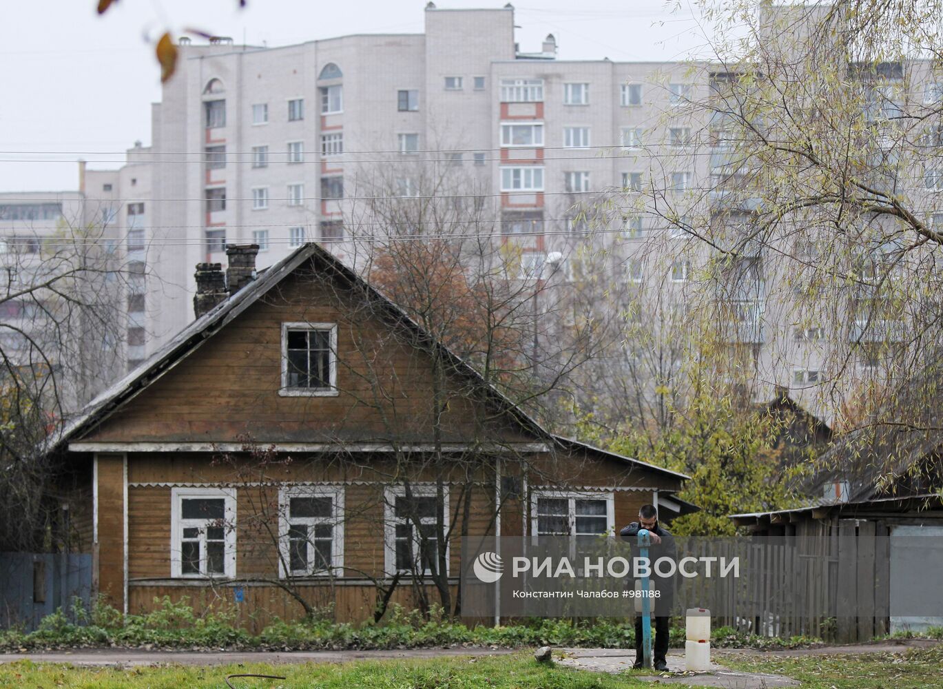 Строительство новых домов в Великом Новгороде