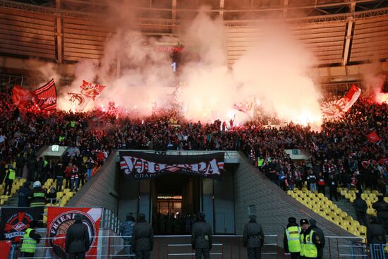Футбол. РФПЛ. Матч "Спартак" (Москва) и "Локомотив" (Москва)