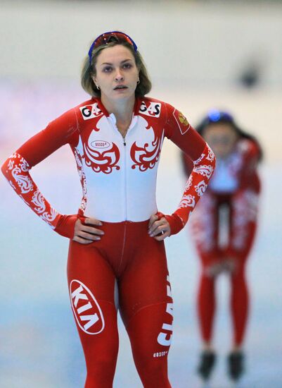Конькобежный спорт. Чемпионат России. Завершающий день