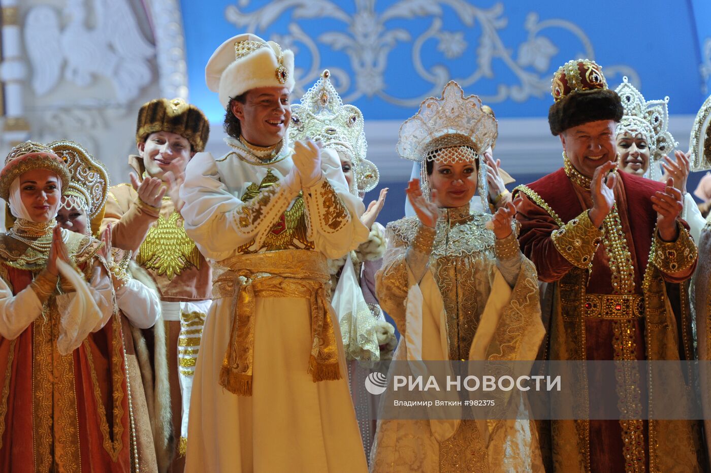 Прогон оперы "Руслан и Людмила" на сцене Большого театра