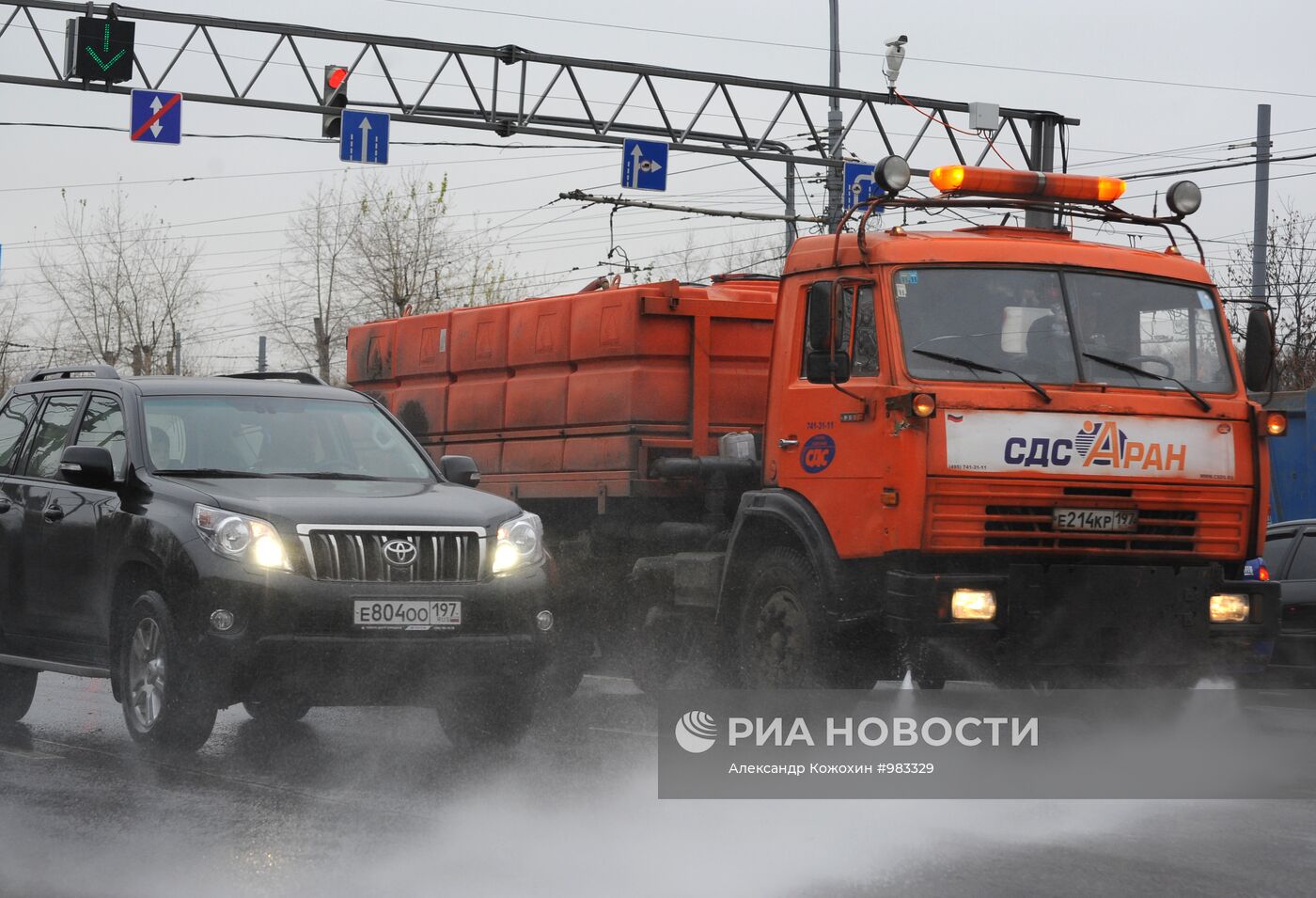 Реверсное движение на шоссе Энтузиастов