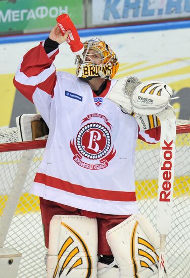 Хоккей. КХЛ. Матч ЦСКА - "Витязь"