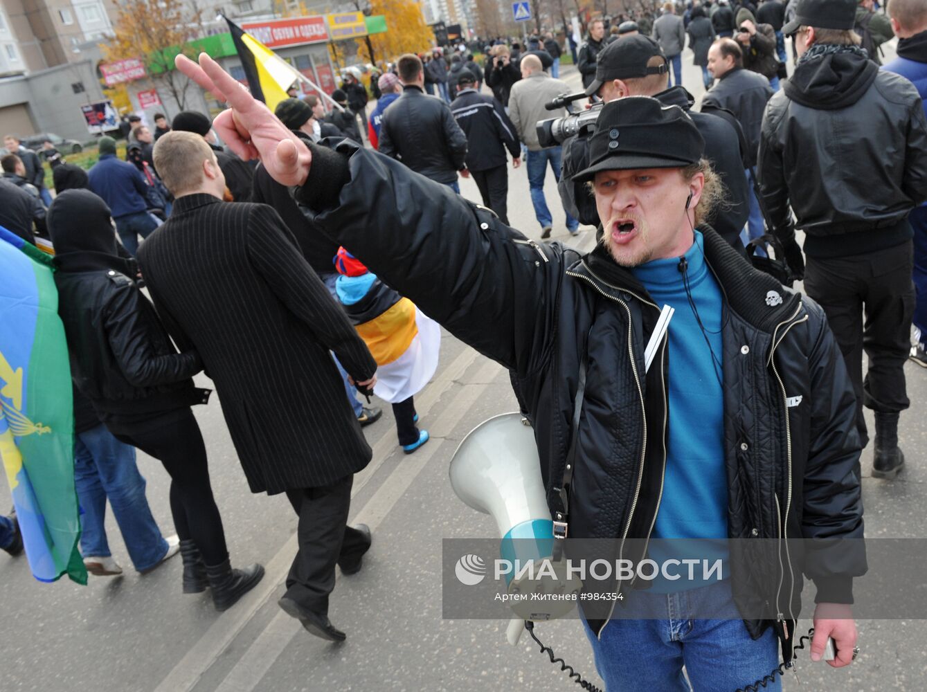 Акция "Русский марш" в Москве