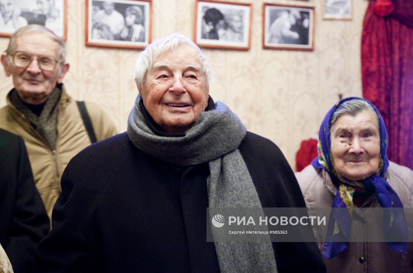 Визит Юрия Любимова в город Данилов Ярославской области