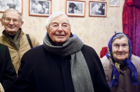 Визит Юрия Любимова в город Данилов Ярославской области