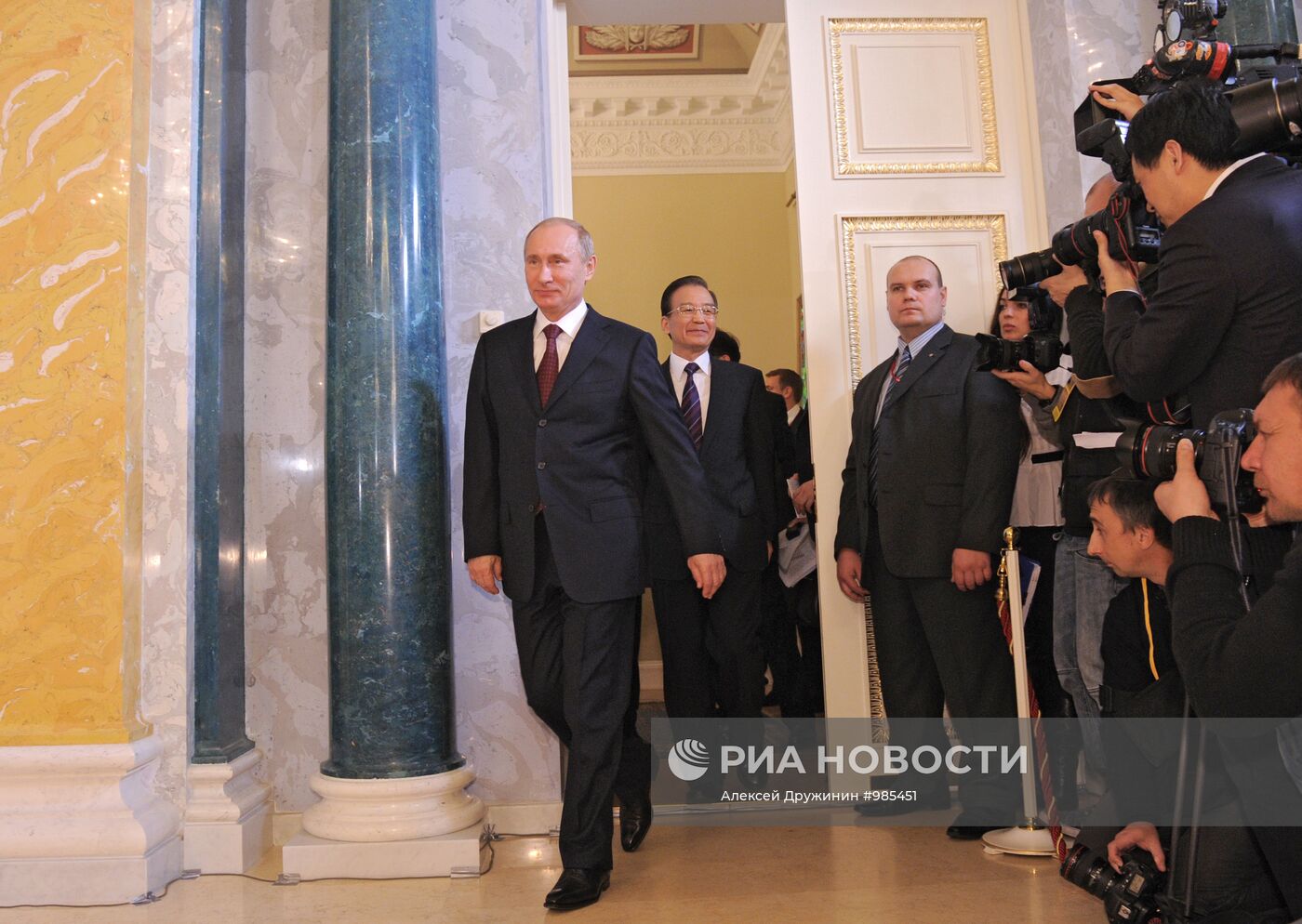 Рабочий визит В.Путина в СЗФО