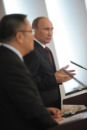 Рабочий визит В.Путина в СЗФО