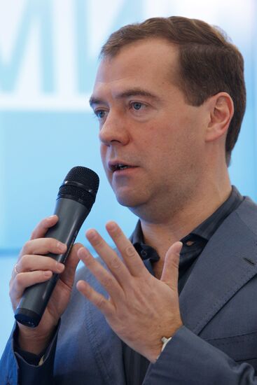 Встреча Д. Медведева с представителями сетевых сообществ