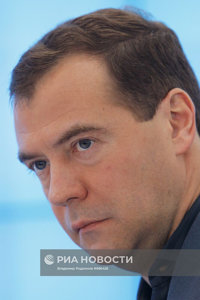 Встреча Д. Медведева с представителями сетевых сообществ