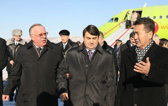 Открытие аэропорта "Горно-Алтайск" после реконструкции