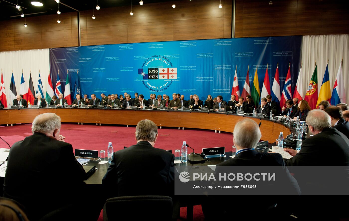 Заседание комиссии Грузия-НАТО в Тбилиси