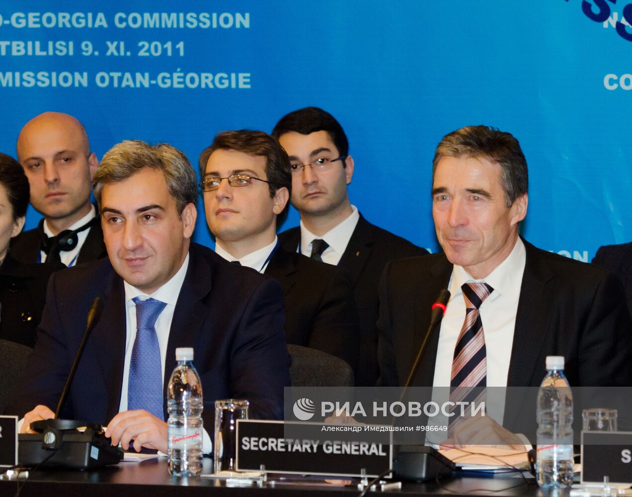 Заседание комиссии Грузия-НАТО в Тбилиси
