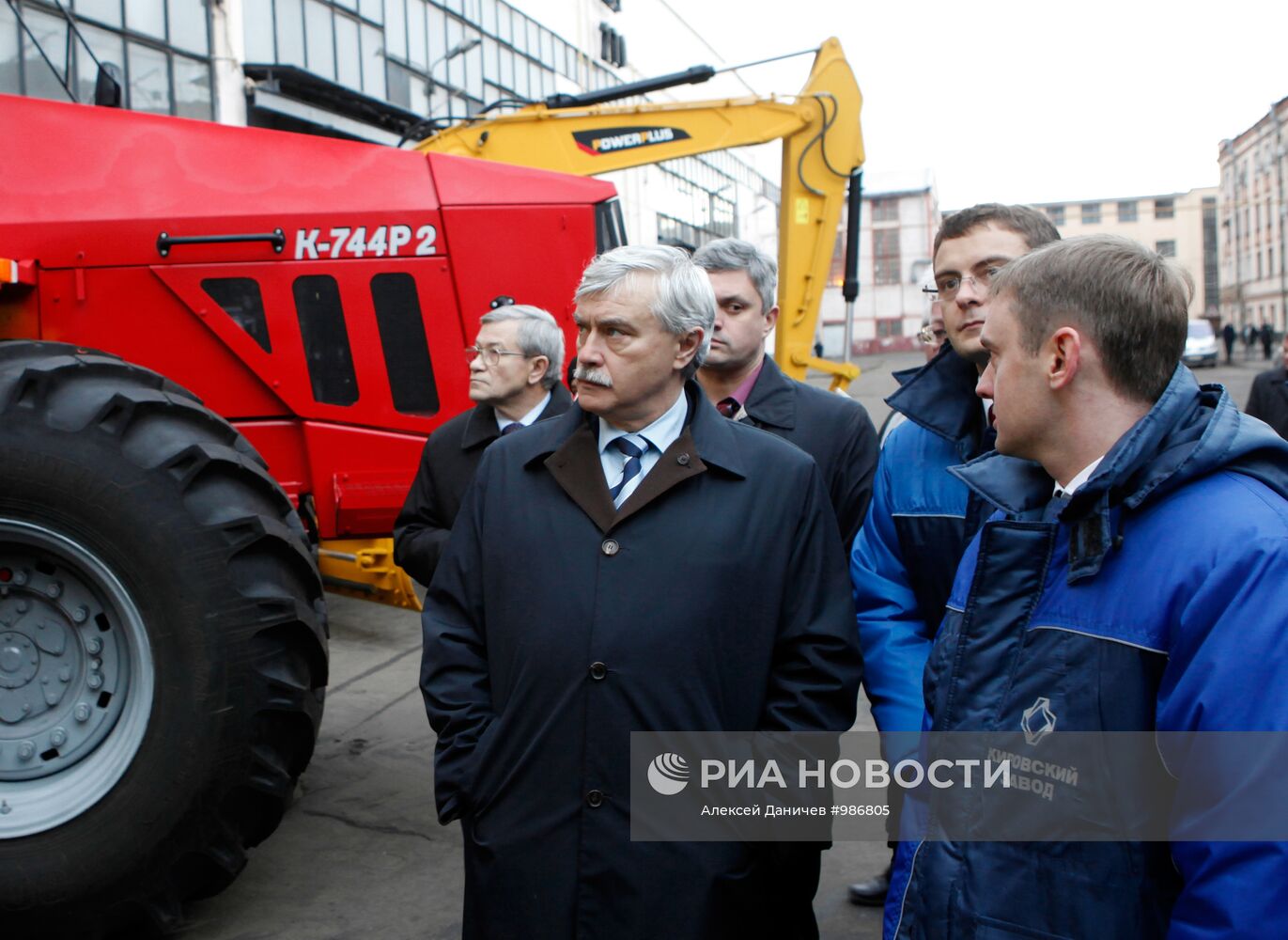 Посещение Георгием Полтавченко Кировского завода