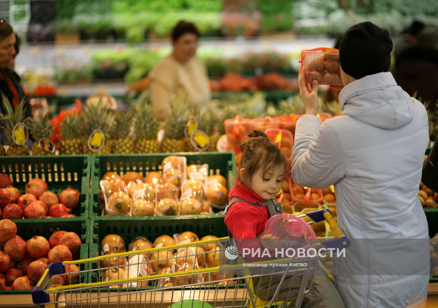 Открытие гипермаркета "Лента" в Новосибирске