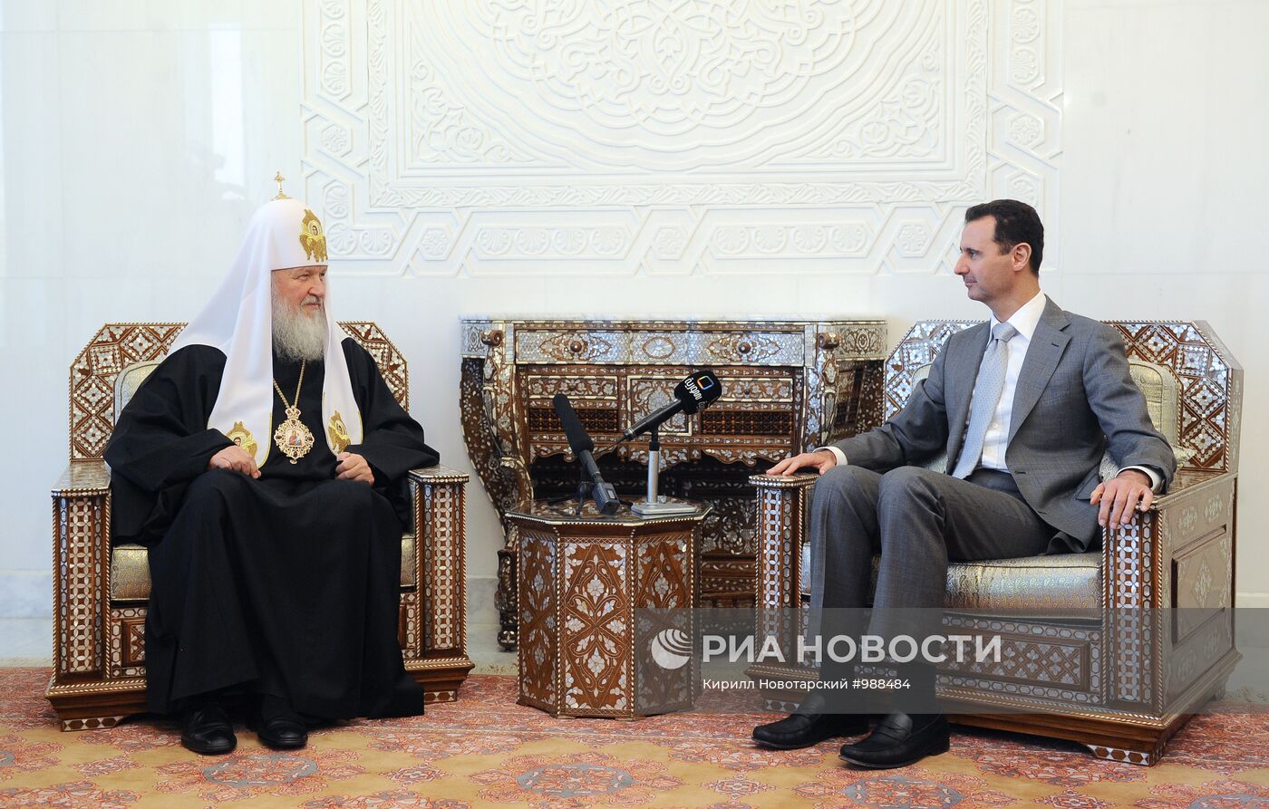 Визит Патриарха Московского и всея Руси Кирилла в Сирию