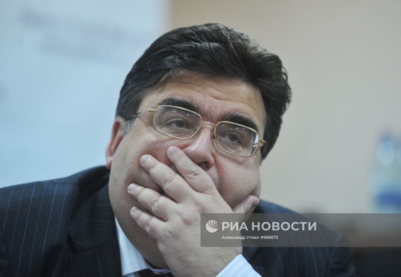Пресс-конференция Алексея Митрофанова и Анатолия Вассермана