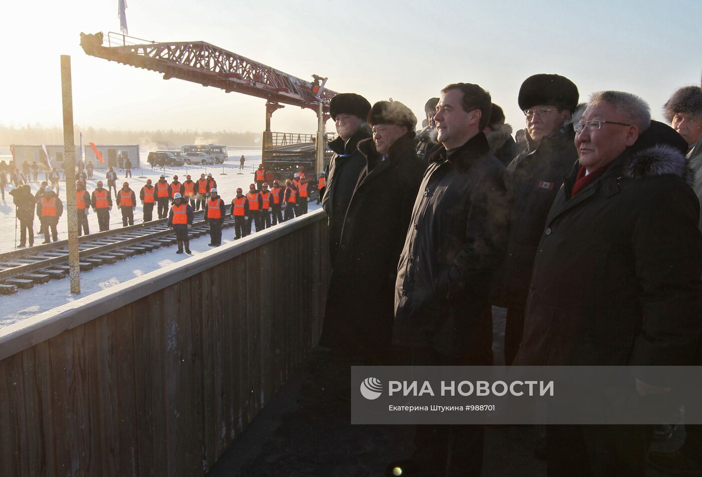 Рабочая поездка Д.Медведева в Республику Саха (Якутия)