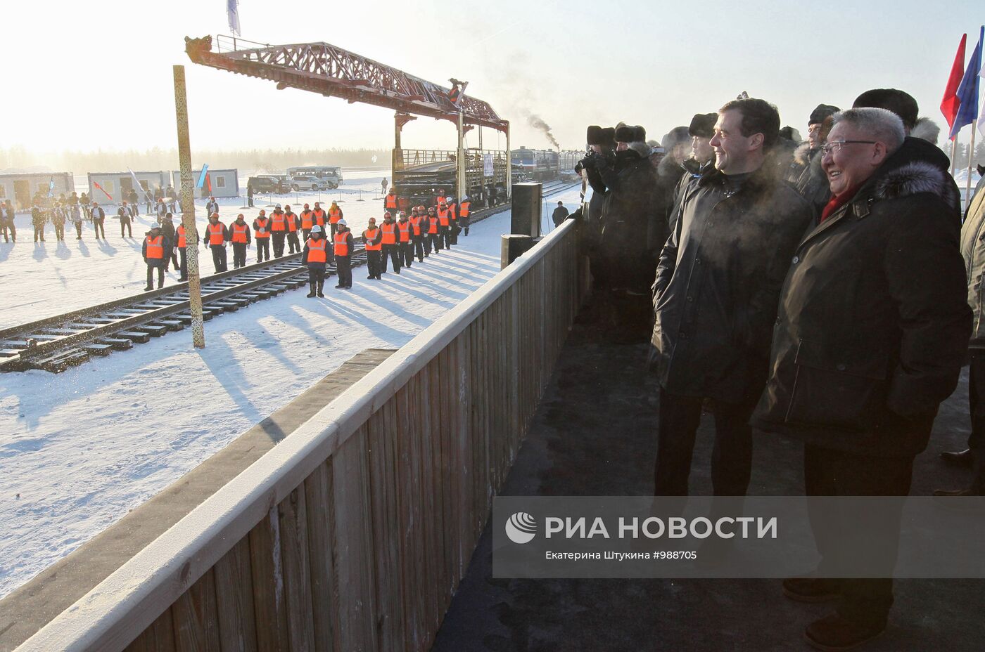 Рабочая поездка Д.Медведева в Республику Саха (Якутия)