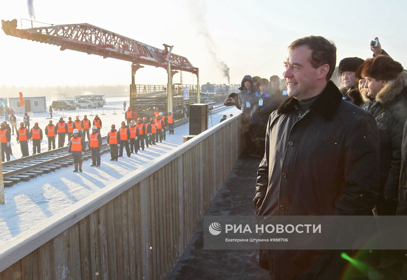 Рабочая поездка Д.Медведева в Республику Саха (Якутия)