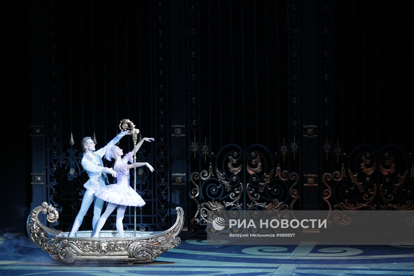 Репетиция балета "Спящая красавица" в Большом театре