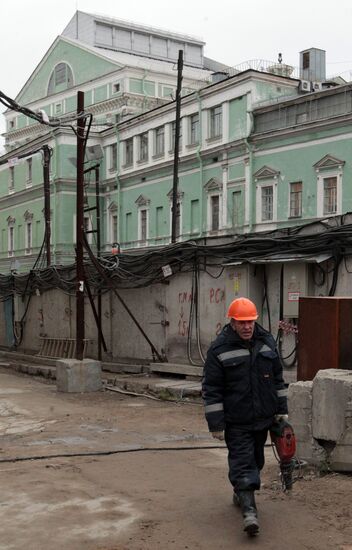 Строительство второй сцены Мариинского театра в Санкт-Петербурге