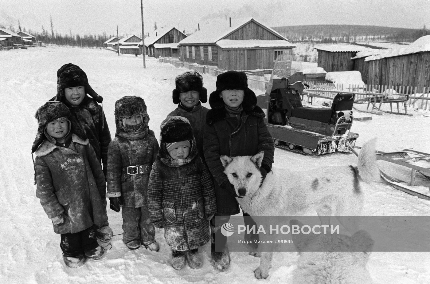 Эвенкийские дети