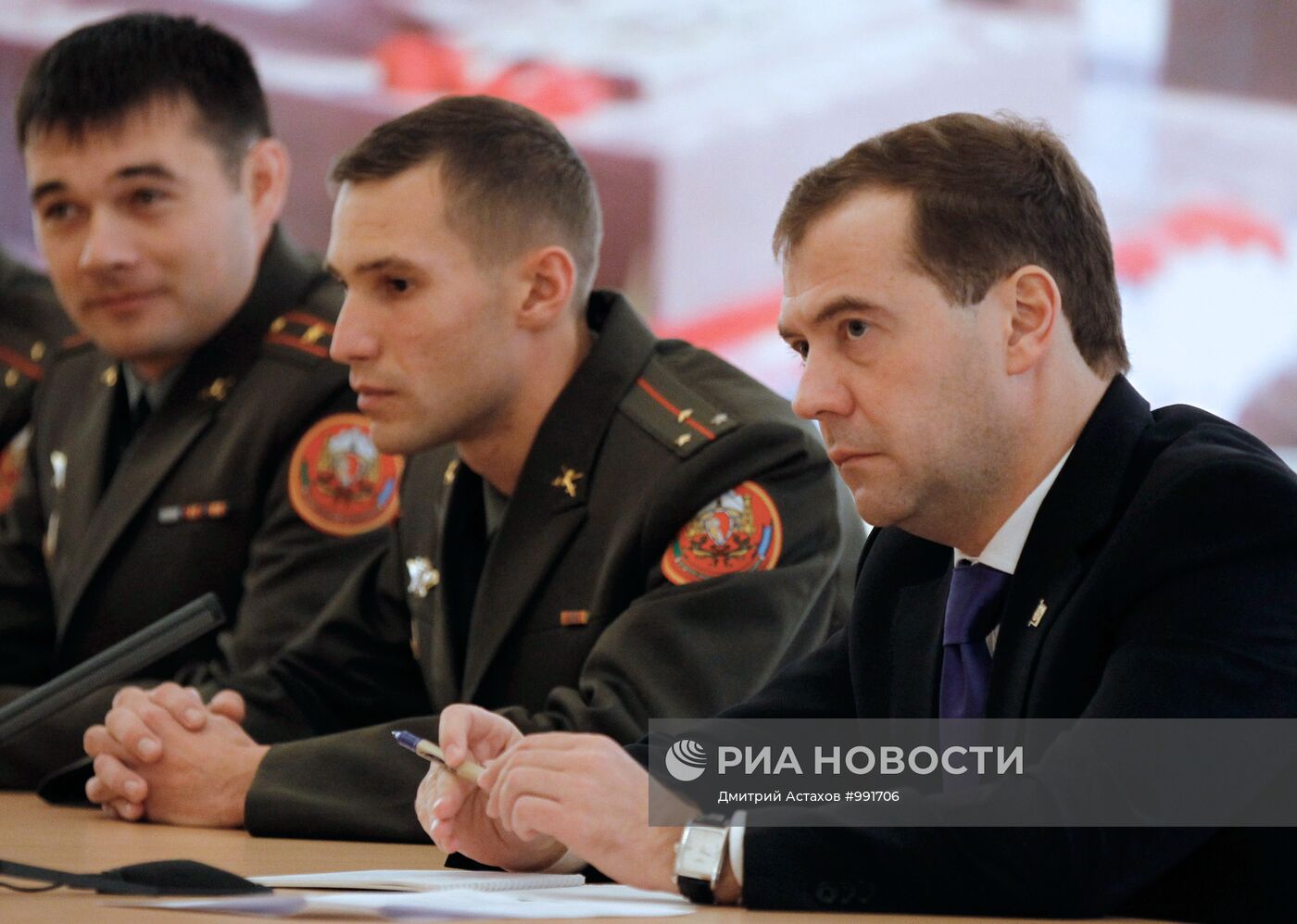 Рабочая поездка Д. Медведева во Владикавказ