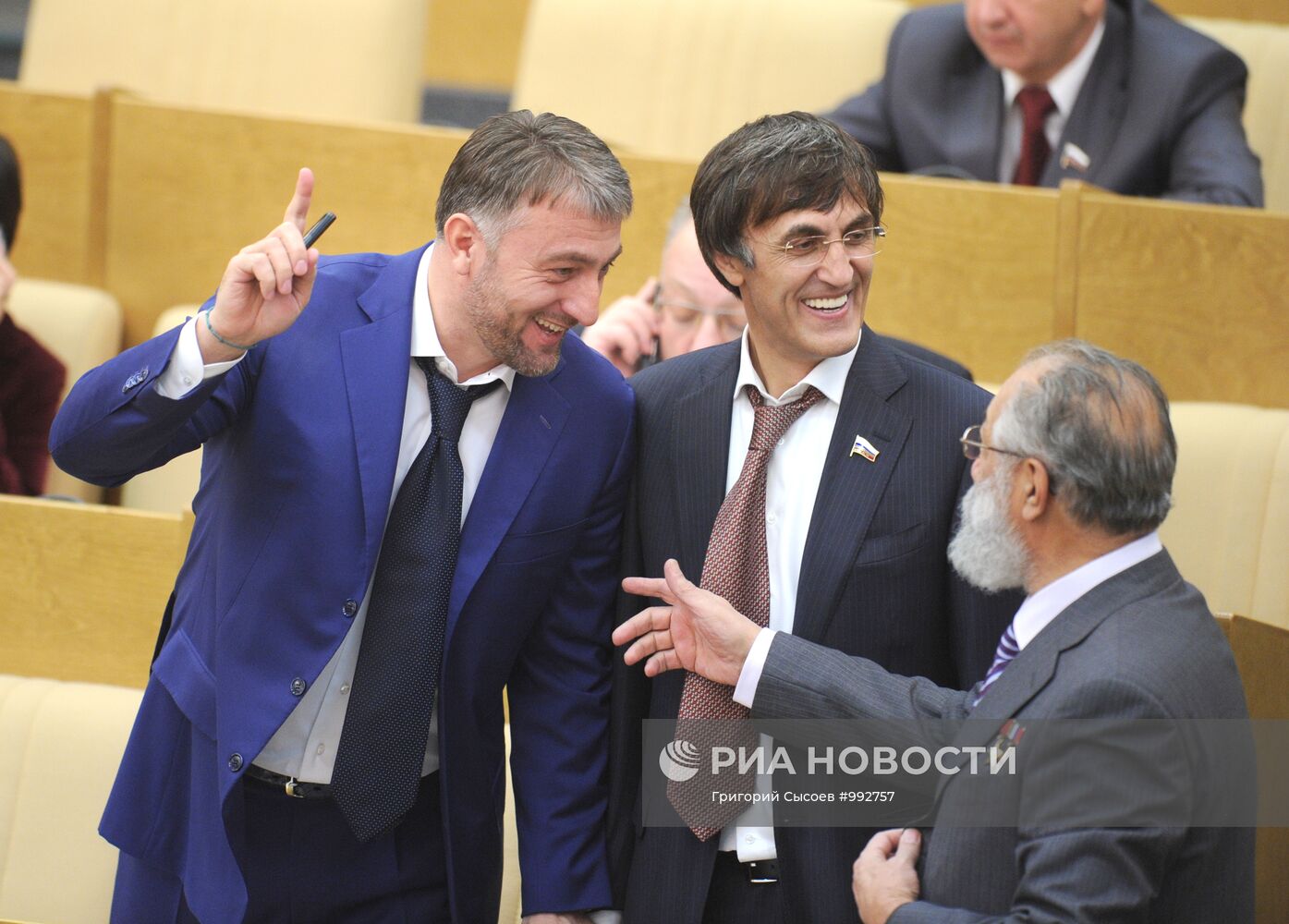 Последнее заседание Госдумы РФ пятого созыва