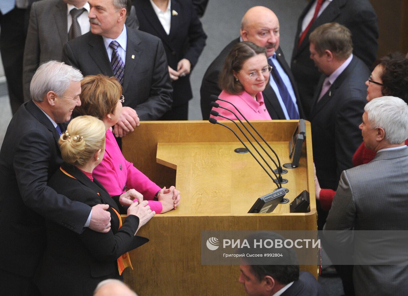 Последнее заседание Госдумы РФ пятого созыва