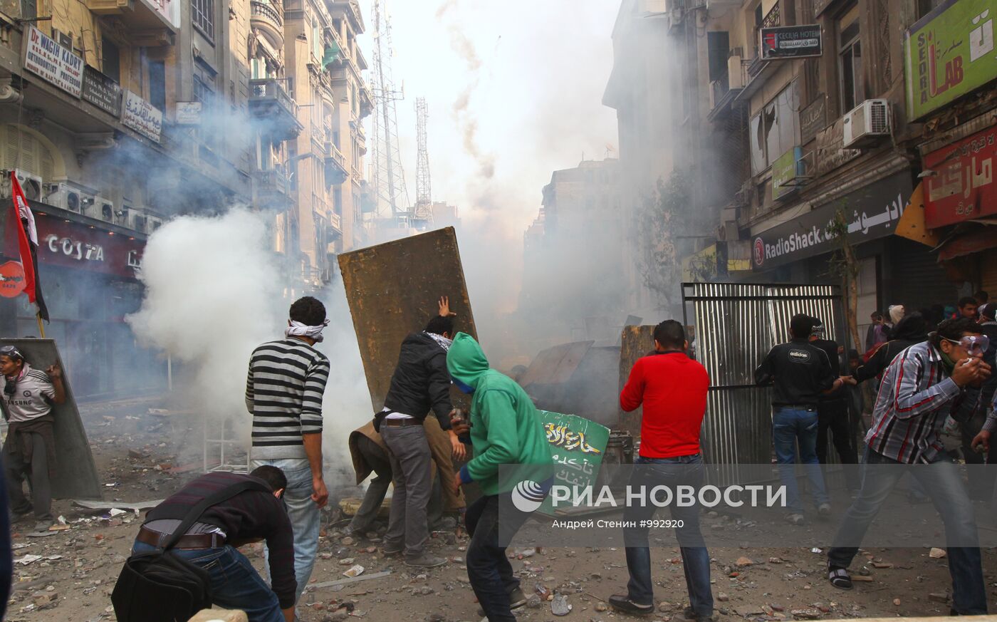 Беспорядки в столице Египта