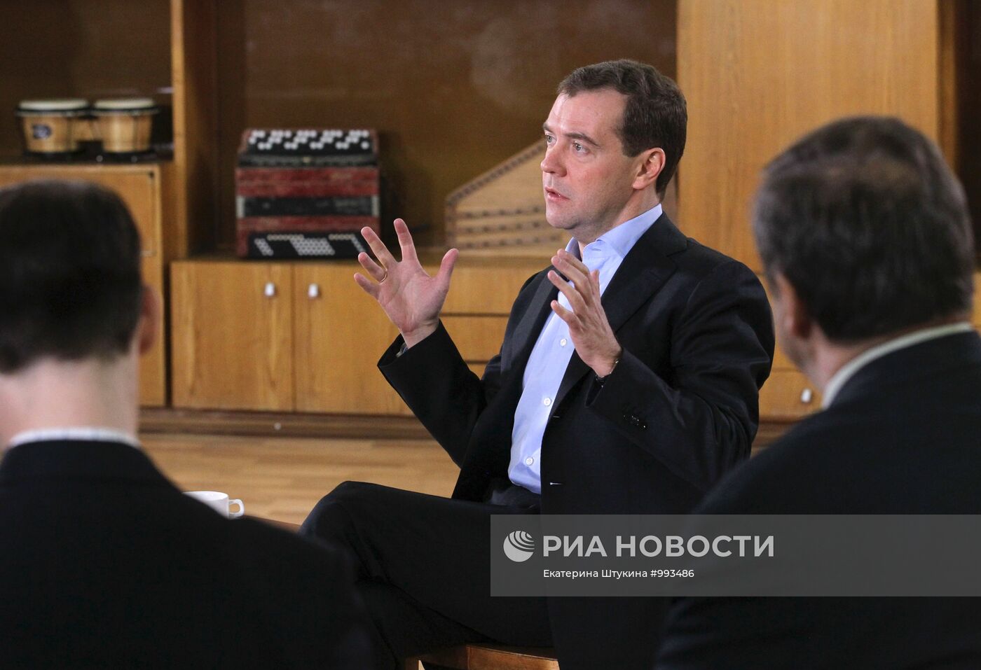 Рабочая поездка Д.Медведева в Карелию