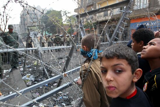 Беспорядки продолжаются в египетской столице