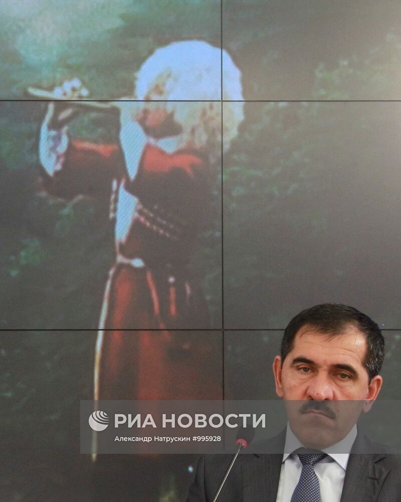 Пресс-конференция главы Республики Ингушетия Юнус-Бека Евкурова