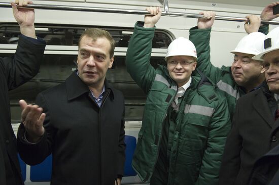 Рабочая поездка Д.Медведева в Уральский ФО