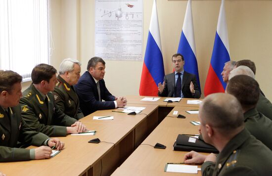 Рабочая поездка Д. Медведева в Калининградскую область