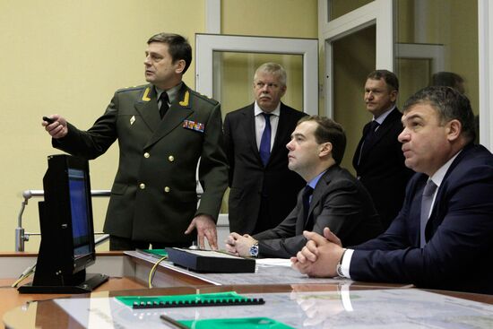 Рабочая поездка Д. Медведева в Калининградскую область