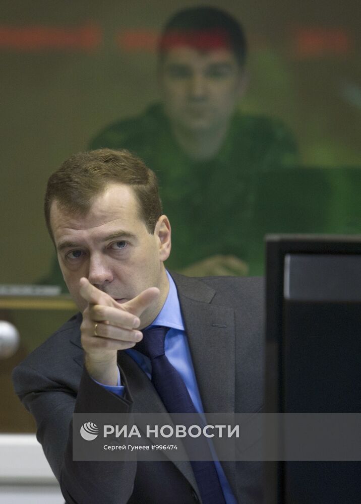 Рабочая поездка Д. Медведева в Калининградскую область