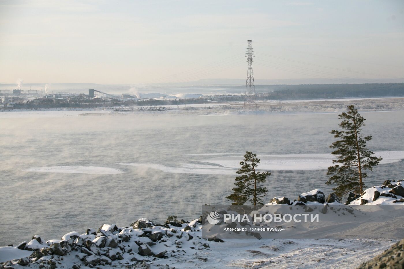 Строительство Богучанской ГЭС