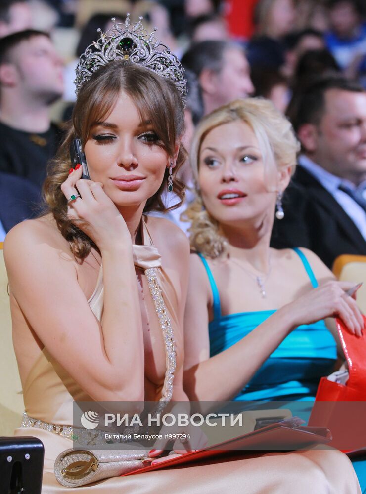 Финал конкурса "Краса России-2011" в Москве