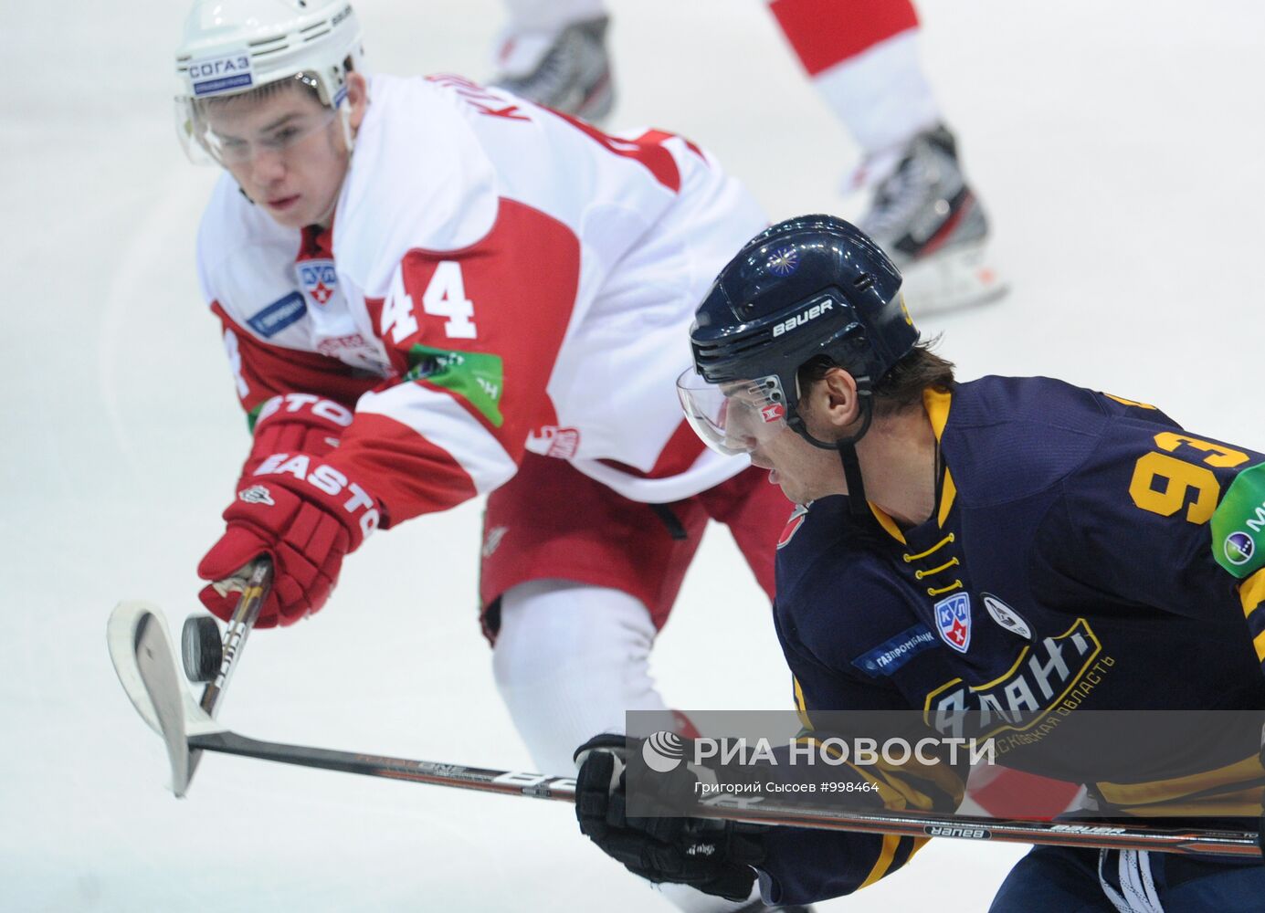 Хоккей. КХЛ. Матч "Атлант" - "Витязь