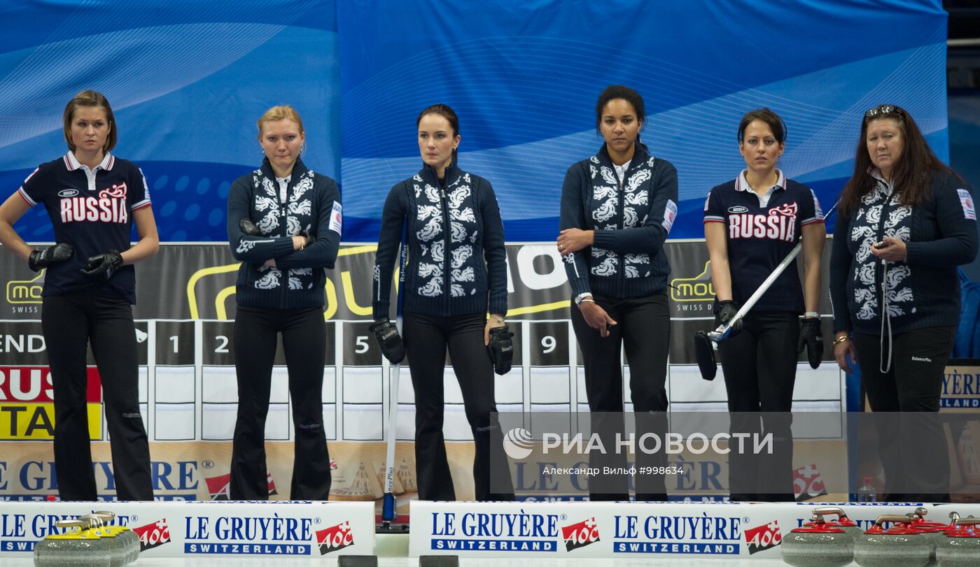 Керлинг. Чемпионат Европы. Первый день