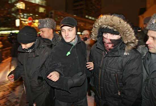 Акция против фальсификации итогов выборов в Новосибирске