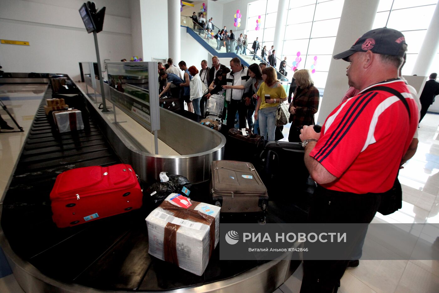 Работа нового международного терминала аэропорта Владивостока | РИА