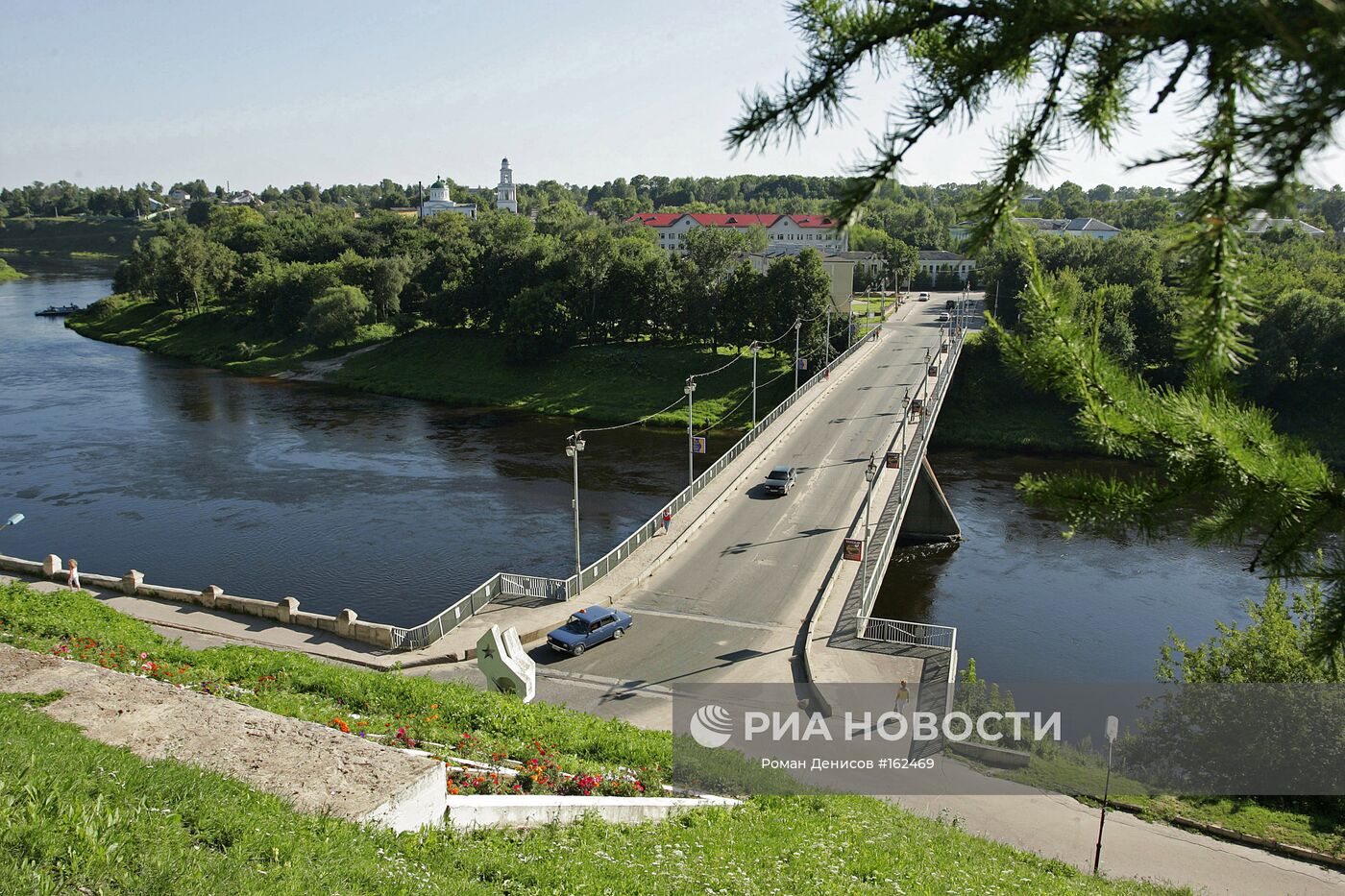 Город Ржев река Волга