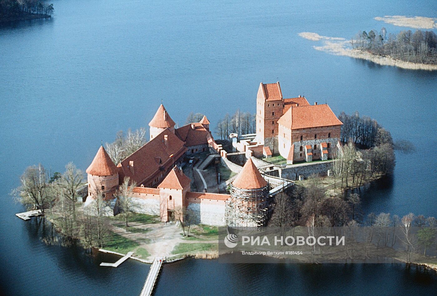 Тракайский замок в Литве (Trakai Island Castle)