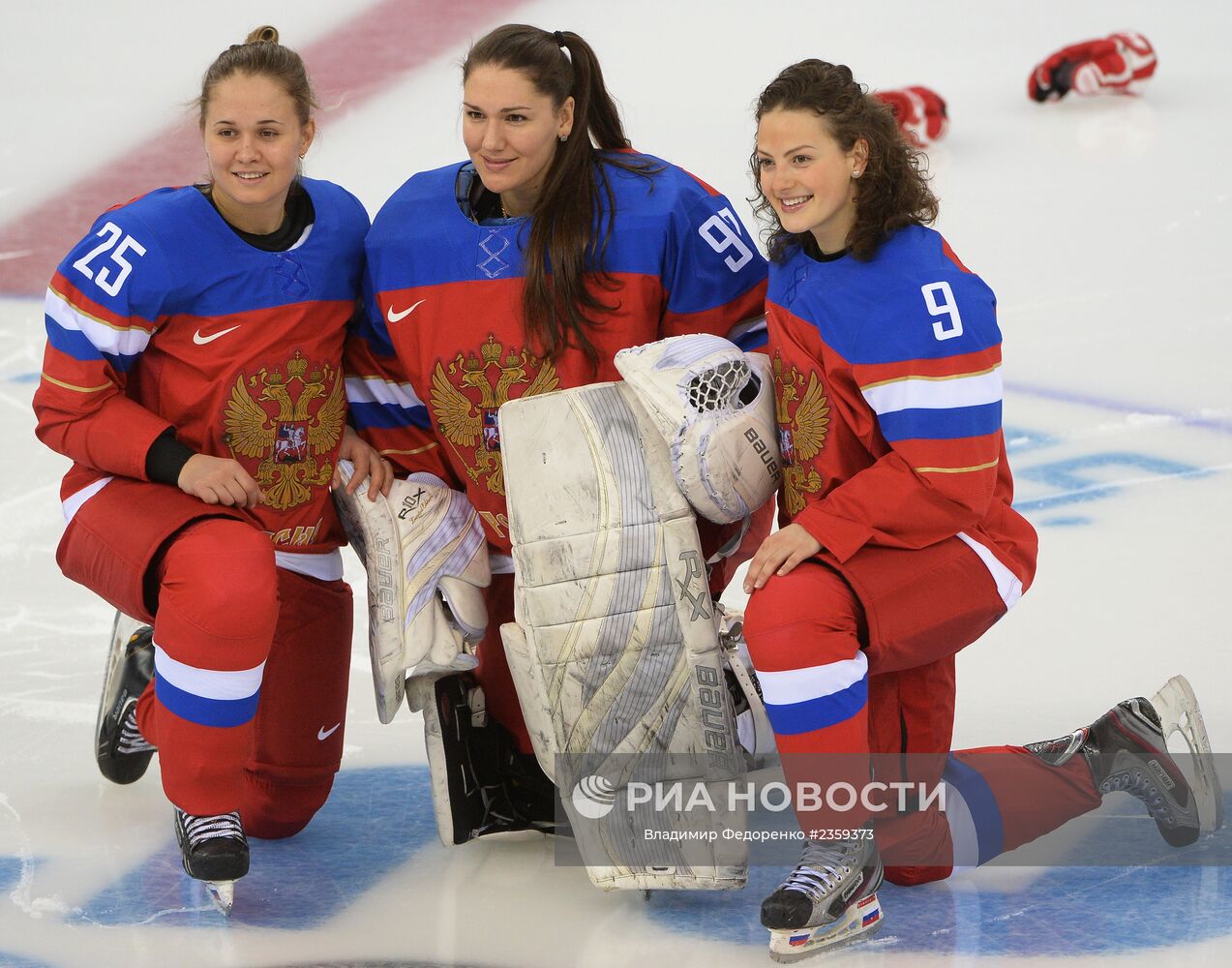 Девушка хоккеистка сборная России